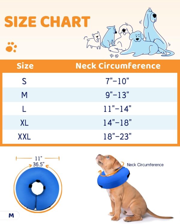 Supet Inflatable Donut Post‑Surgery Collar For Dogs - Image 6