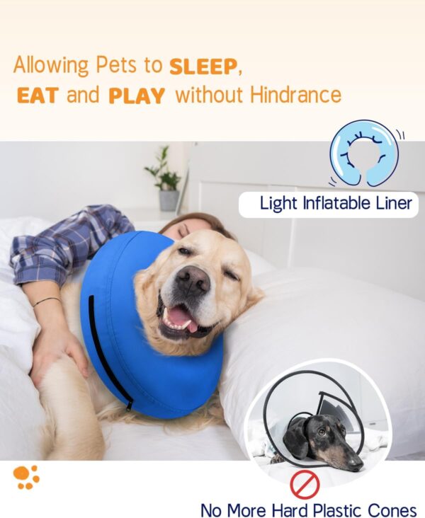 Supet Inflatable Donut Post‑Surgery Collar For Dogs - Image 3