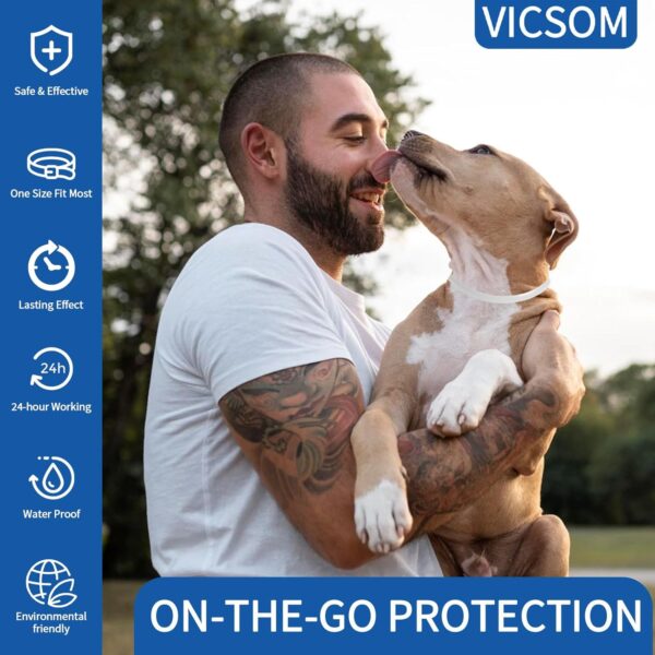 8‑Month Protection Waterproof Flea & Tick Collar for Dogs - Image 6