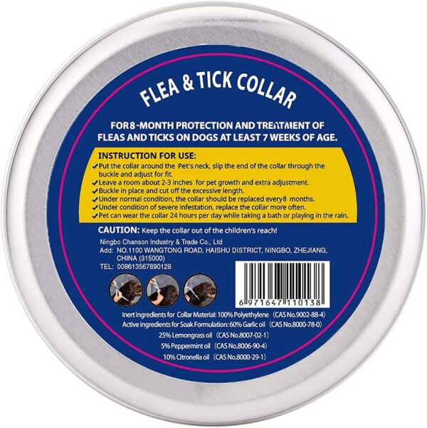 Natural 8‑Month Flea & Tick Collar for Large Dogs - Image 8