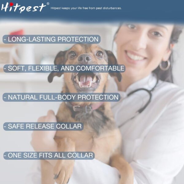 Flea & Tick Collar for Large Dogs+ Free Comb & Tweezers (2‑Pack) - Image 7