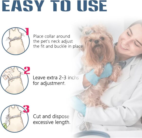 Flea & Tick Collar for Large Dogs+ Free Comb & Tweezers (2‑Pack) - Image 5