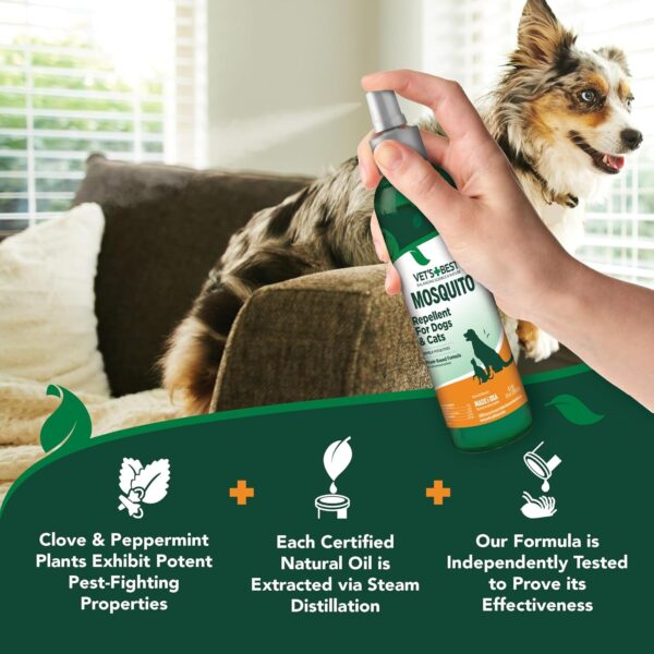 Vet’s Best Natural Mosquito Repellent for Dogs & Cats - Image 9