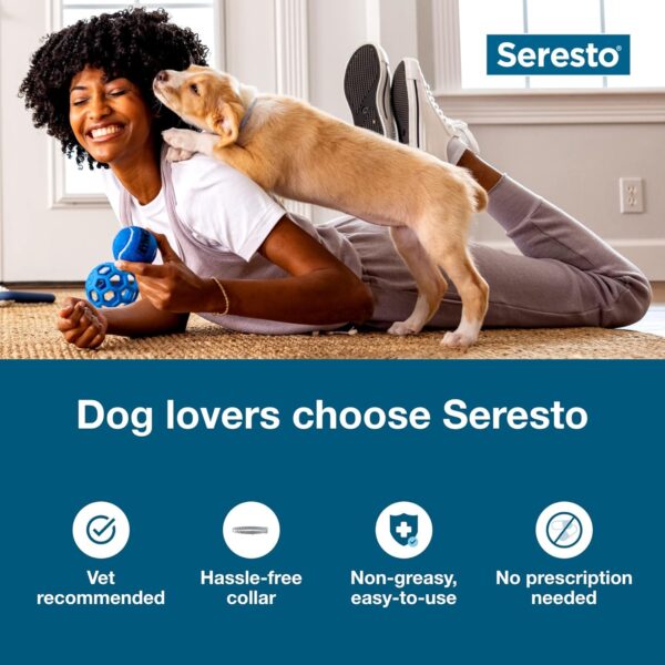 Seresto Small Dog Collar + Pet Protect Omega‑3 Snip‑Tip Supplement - Image 3
