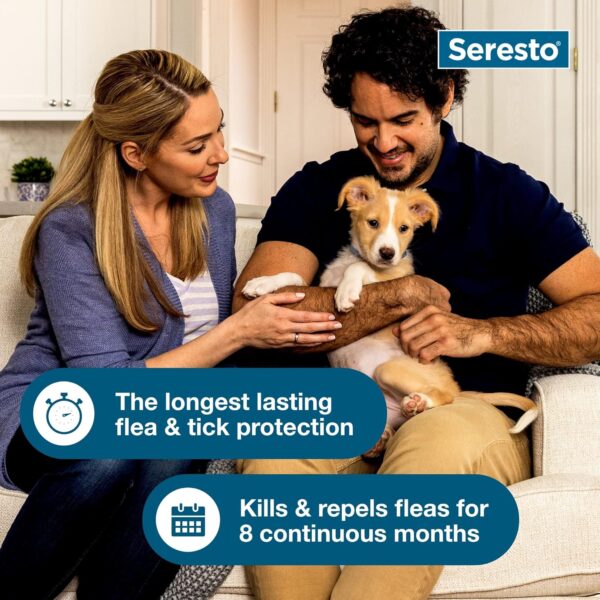 Seresto Small Dog Collar + Pet Protect Omega‑3 Snip‑Tip Supplement - Image 4
