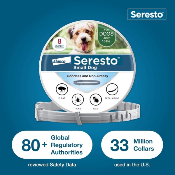Seresto Small Dog Collar + Pet Protect Omega‑3 Snip‑Tip Supplement - Image 5