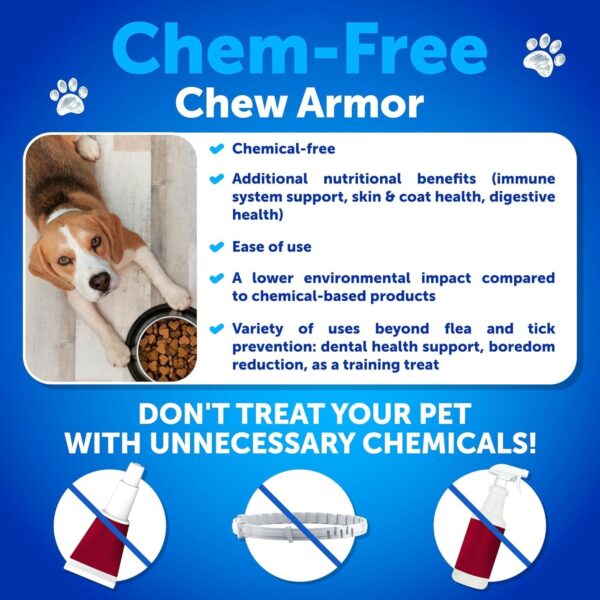 Natural Flea & Tick Prevention + Probiotics for Dogs - Image 2