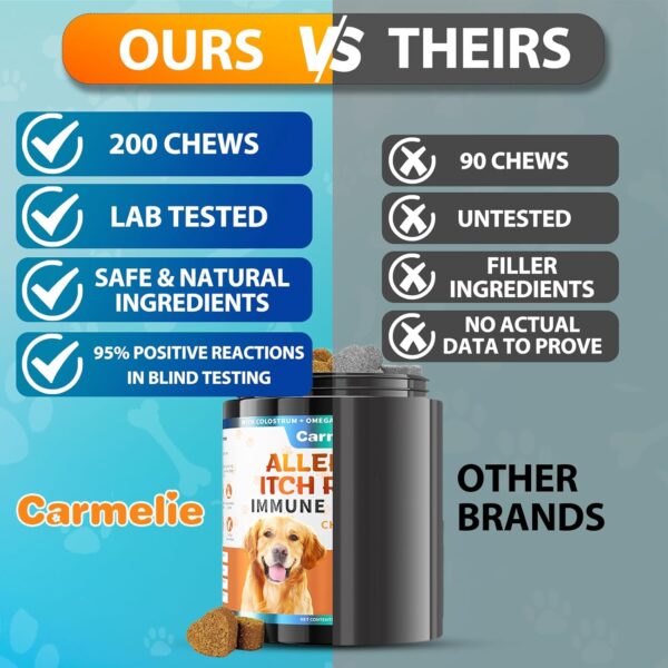 Carmelie Cat Flea and Tick Treatment + Dog Allergy Chews - Image 9