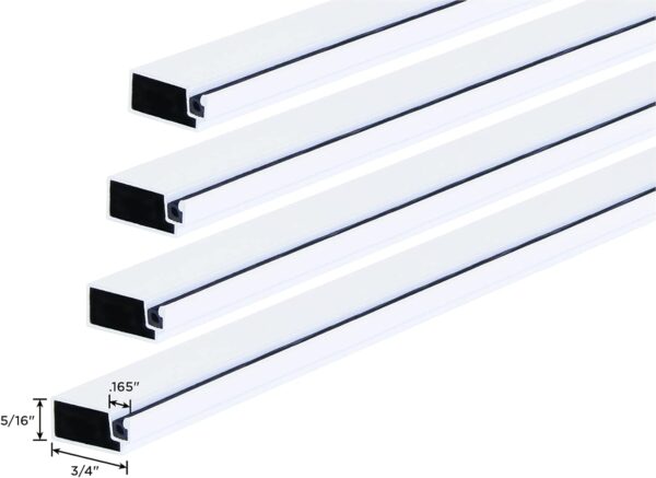 White 5/16 in Aluminum Screen Frame Kit, 48 x 48 - M-D Building Products 14103 - Image 2