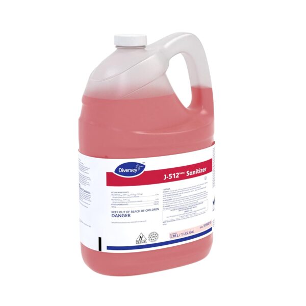 Diversey J-512 TM/MC Sanitizer, 1-Gallon, 4/Case - Image 3