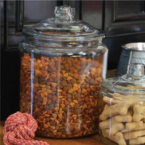 Anchor Hocking Heritage Hill ½‑Gallon Glass Storage Jar - Image 3