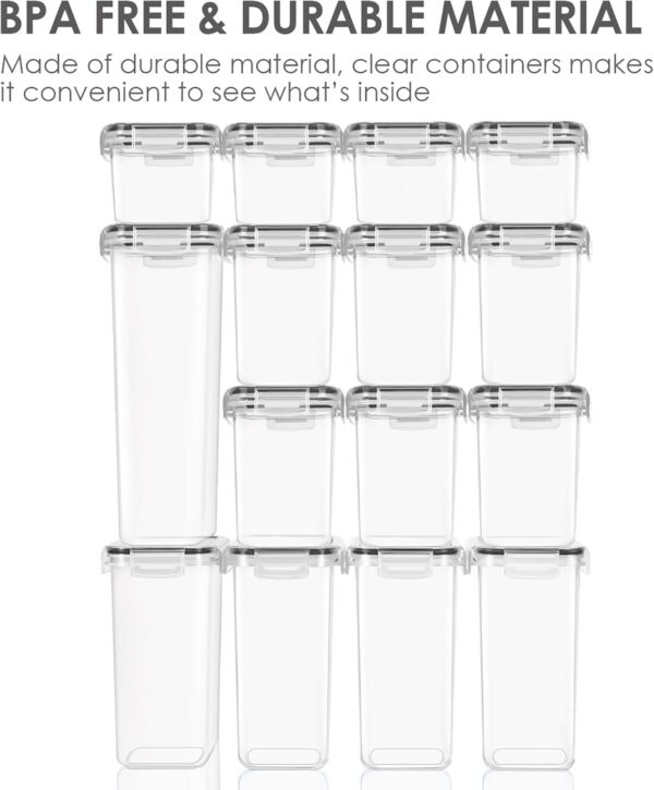 Vtopmart 15‑Piece  BPA‑Free Airtight Food Storage Set - Image 6