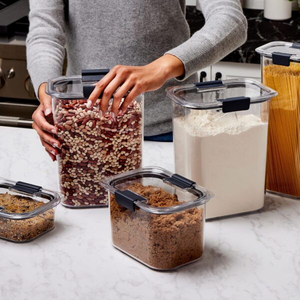 Rubbermaid Brilliance 16‑Cup Airtight BPA‑Free Pantry Organizer Set - Image 9