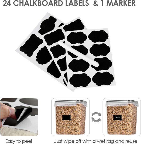 Vtopmart 15‑Piece  BPA‑Free Airtight Food Storage Set - Image 8