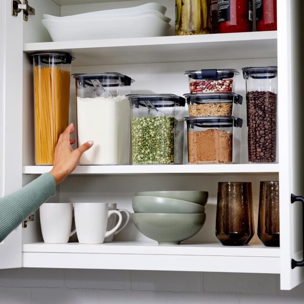 Rubbermaid Brilliance 16‑Cup Airtight BPA‑Free Pantry Organizer Set - Image 11