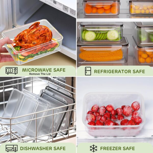 40‑Piece Airtight Food Storage Set with Leak‑Proof Lids, Labels & Pen - Image 6