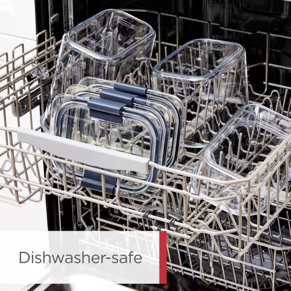 Rubbermaid Brilliance 16‑Cup Airtight BPA‑Free Pantry Organizer Set - Image 6