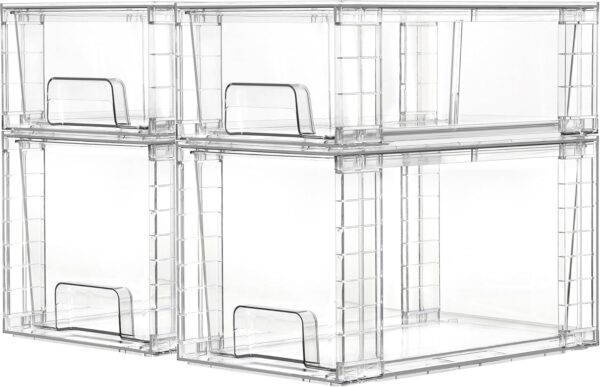Acrylic Storage Containers With Drawers