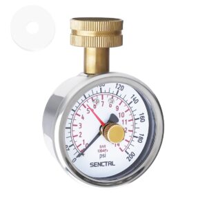 Water Pressure Gauges With Two Needles