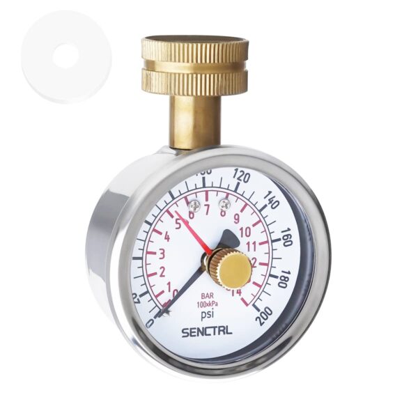 Water Pressure Gauges With Two Needles
