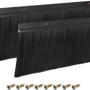Aluminum Door Sweep With Nylon Brush