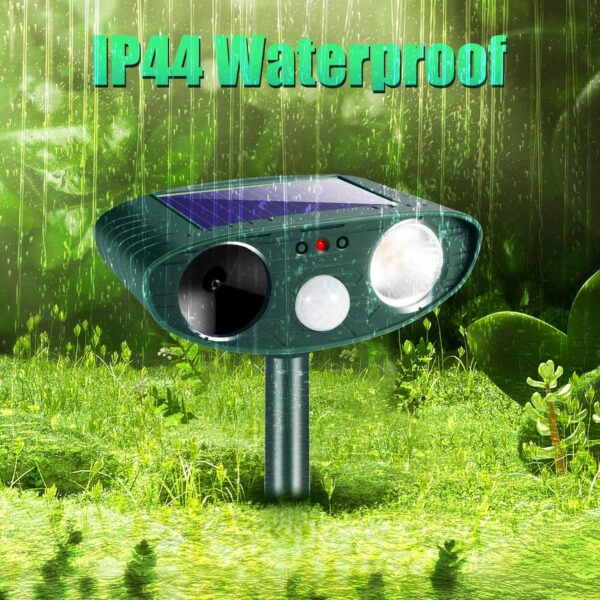 2025 Upgraded Outdoor Cat Repellent With Ultrasonic Protection - Image 3