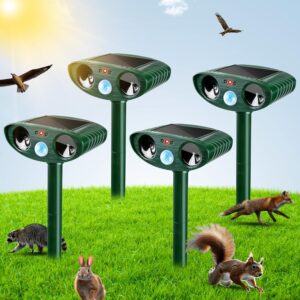 Animal Repellent Machines With Solar Panel