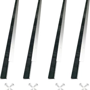Aluminum Door Sweep With Nylon Brush