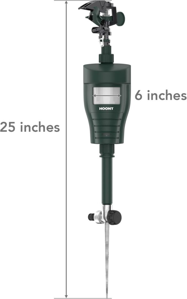 Hoont Cat Repellent, Motion-Activated Sprinkler for Yard and Garden - Image 3