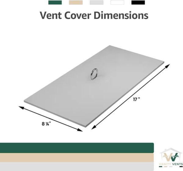 Exterior Crawl Space Vent Cover with 2-inch Insulation Blocks - Image 6