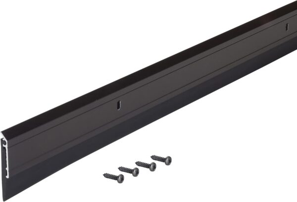 M‑D Heavy‑Duty 36″ Bronze Aluminum Door Sweep with Rubber Seal - Image 9