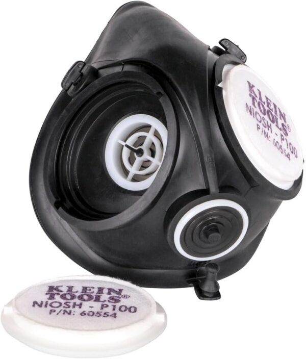 Klein Tools 60553 P100 Half‑Mask Respirator S/M - Image 11