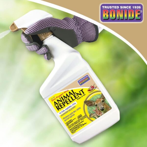 Bonide Hot Pepper Wax Animal Repellent 32 oz RTU Spray - Image 6