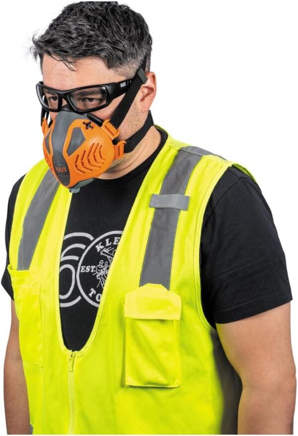 Klein Tools 60553 P100 Half‑Mask Respirator S/M - Image 14