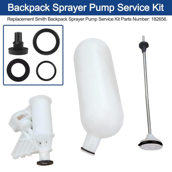 Backpack Sprayer Seal Gasket Kit 182656: Viton Pump Service Kit - Image 2