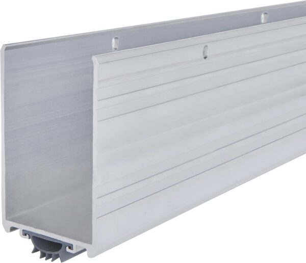 M‑D 36″ Aluminum U‑Shape Screw‑On Under–Door Seal with Kick Plate - Image 8