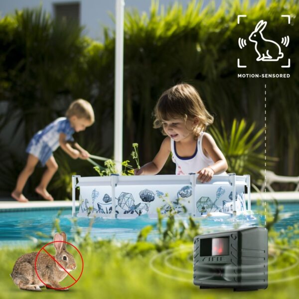 Bird-X Yard Gard Ultrasonic Animal Repeller with Motion Sensor - 4,000 sq ft Coverage - Image 7