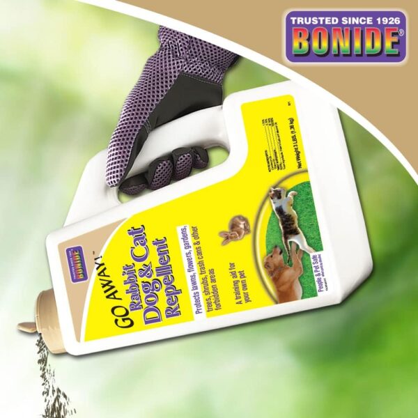 Bonide Go Away! Rabbit, Dog, and Cat Repellent Granules, 3 lbs - Image 6