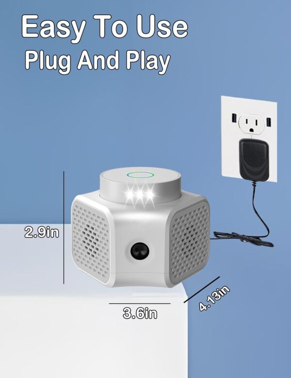 Ultrasonic Mouse Repellent Plug-In, Indoor Rodent and Insect Deterrent - Image 5