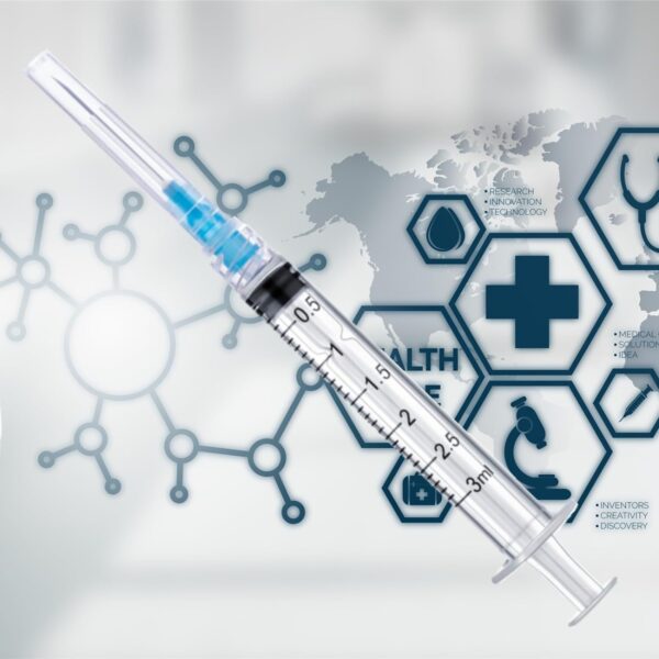 100‑Pack Disposable 3 mL/cc Lab Syringes with 23 Ga 1″ Needle Luer Lock - Image 4