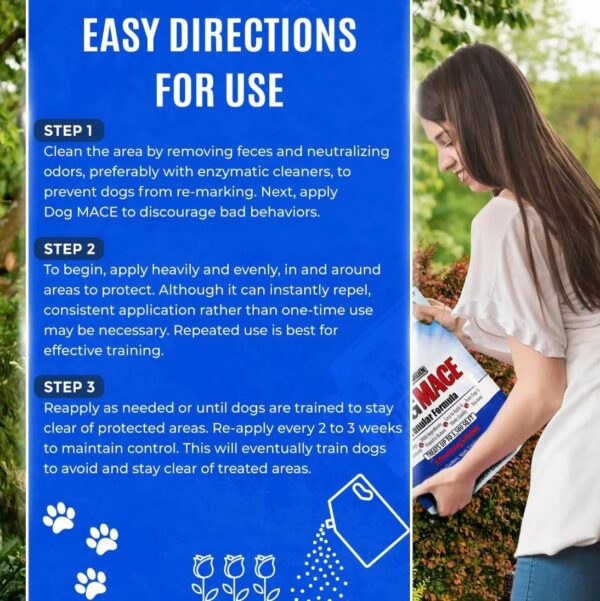 Nature’s MACE 6 lb Pet-Safe Dog Repellent Granules - Image 4
