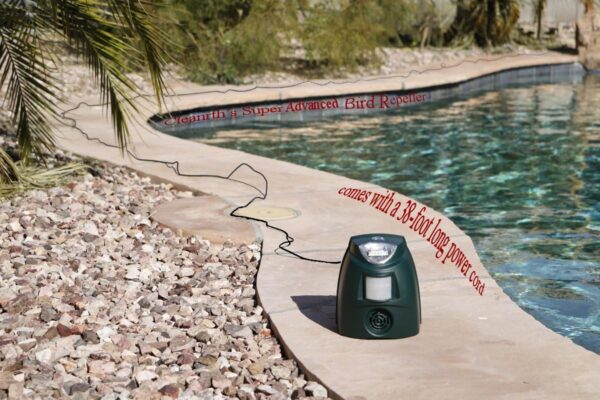 Cleanrth TSBR620 Sonic and Ultrasonic Bird Repeller with Triple Scan Technology - Image 3