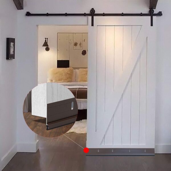 36” Rodent-Proof Aluminum Door Sweep with Rubber Seal - Image 7
