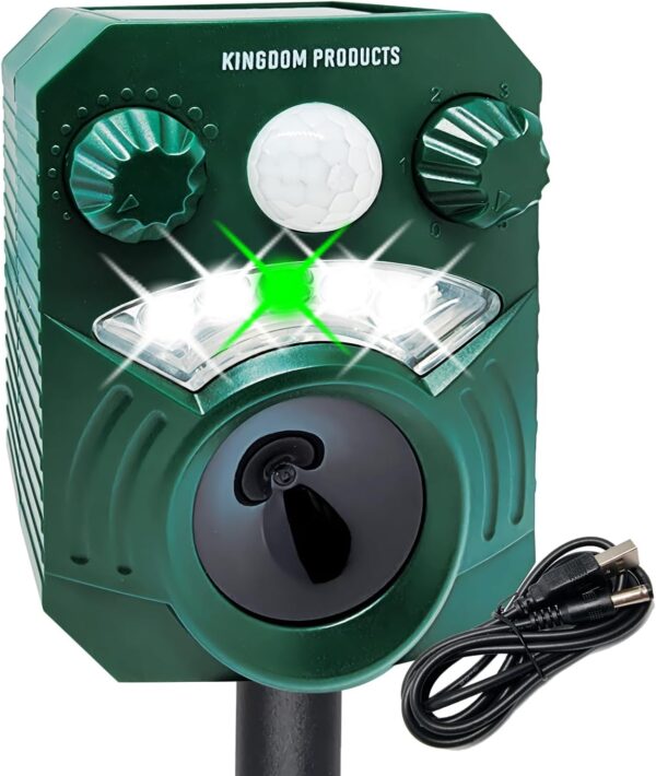 2025 Solar Animal Repeller - 26 ft Detection and 110 Degree Coverage - Image 9