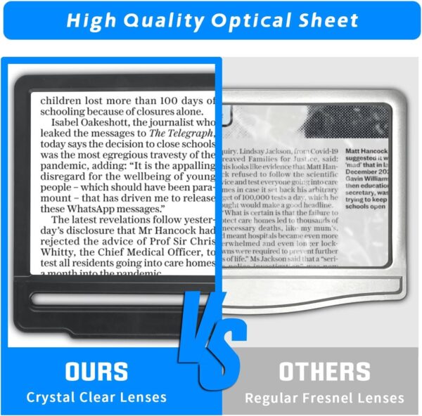 5X Large Magnifying Glass with 42 LED Light & Stand - Image 3