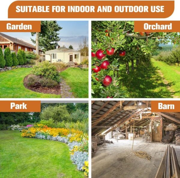 8-Pack Squirrel Repellent Outdoor Pouches for Garden, Attic, and Garage - Image 5