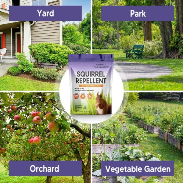 Squirrel & Chipmunk Repellent Pouches, 1 oz Pack of 7 - Image 7