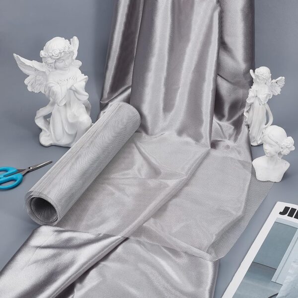 OLYCRAFT White Aluminum Sculpting Mesh, 12" × 9.8' - 0.25 mm Thick - Image 5