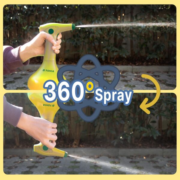 T TOVIA 1L Electric Plant Mister: Battery Powered Garden Sprayer - Image 4