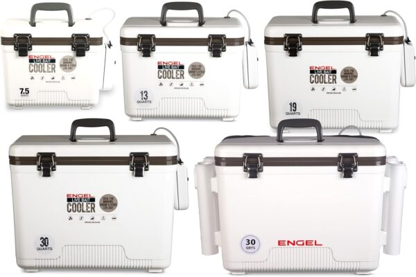 Engel Live Bait Cooler Box ENGLBC-N with 2nd Gen 2-Speed Aerator Pump - Image 8